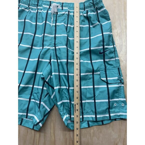 Nike Men’s Swim Trunks XXL Blue Green - Picture 3 of 6